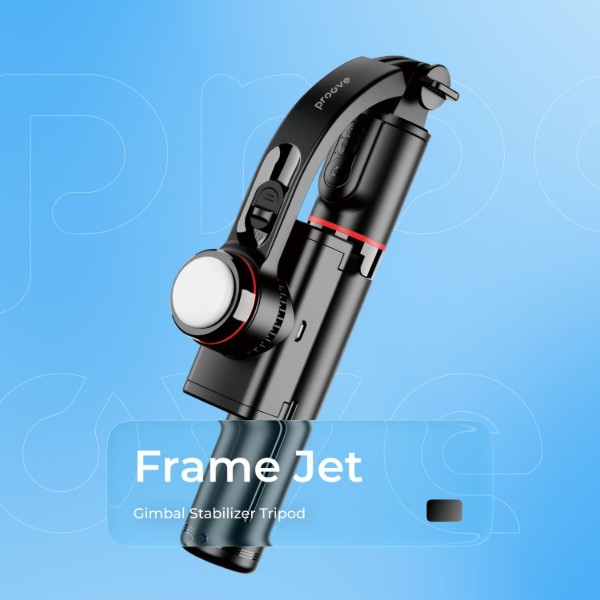 Фото - Трипод для селфи Proove Frame Jet Gimbal Stabilizer black (MPFJ00010001)
