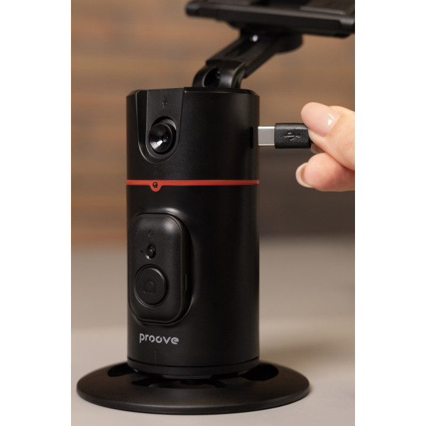 Фото - Монопод для селфі Proove Face Trace Auto Face Tracking Black