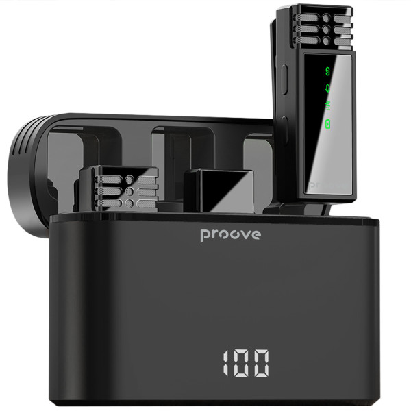 Фото - Микрофон для смартфона Proove Record Lightning Black