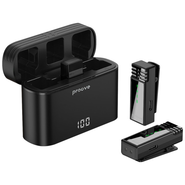 Фото - Микрофон для смартфона Proove Record Lightning Black