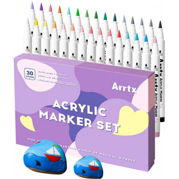 Фото - Набір маркерів Arrtx AACM-0530A 30 кол. (LC303144)