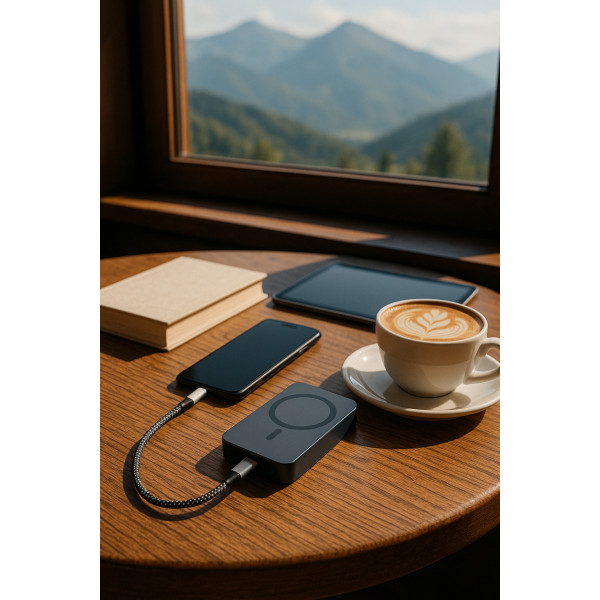 Фото - Батарея мобільна Gelius Nexus Magnetic Wireless Charge 15W GP-PBW110i 10 000mAh (98434)