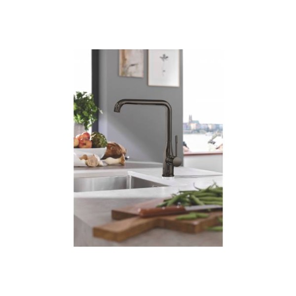 Фото - Кухонний змішувач Grohe ESSENCE Графит (30269A00)