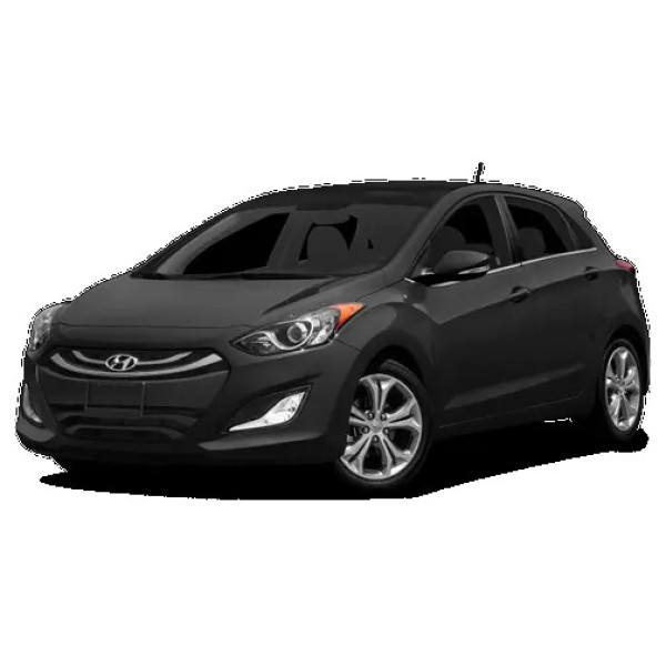 Фото - Килимки ворсові в салон авто EVAtech Standard для Hyundai Elantra GT (MD) (Floor Gas Pedal) 2010-2015 5 покоління Htb USA чорний кант HY42304C5LA3VEB