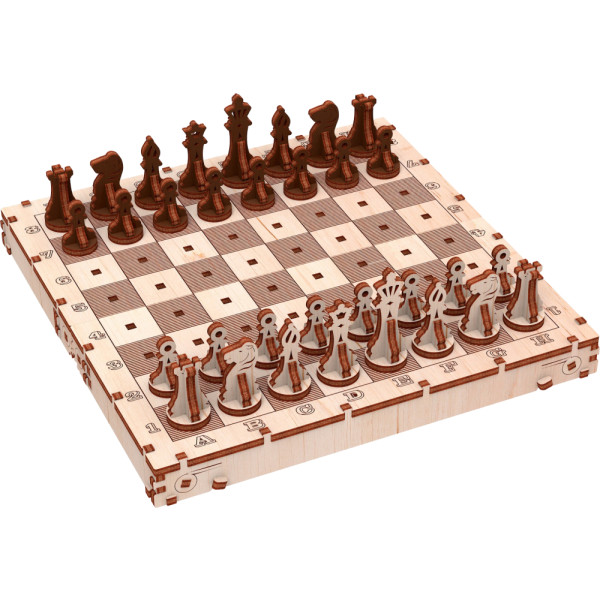 Фото - 3D пазли Mr.Playwood Шахи механічні (10901)