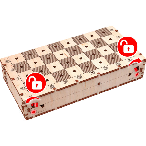 Фото - 3D пазли Mr.Playwood Шахи механічні (10901)