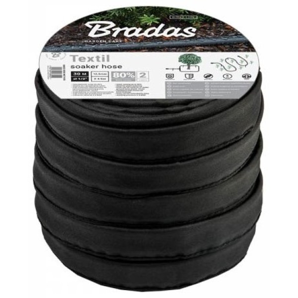 Фото - Шланг поливочний BRADAS SOAKER TEXTIL HOSE 30 м (WSTH30)