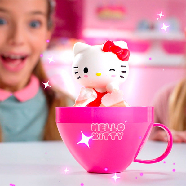 Фото - Ігрова фігурка-сюрприз #sbabam HELLO KITTY – КАПУЧИНО (31/CN21)