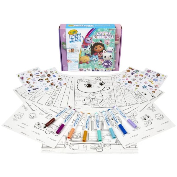 Фото - Набор для рисования Crayola Gabby's Dollhouse (75-7170)
