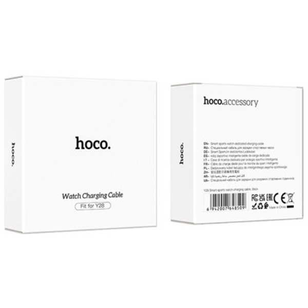 Фото - Зарядное устройство для смарт-часов HOCO Y28 Black (6942007648509)