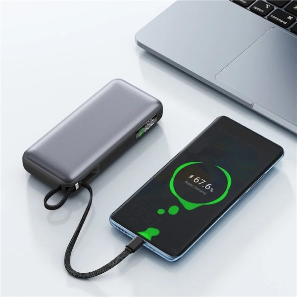 Фото - Батарея мобільна AceFast M22 PD130W 20000mAh Black (6974316283904)