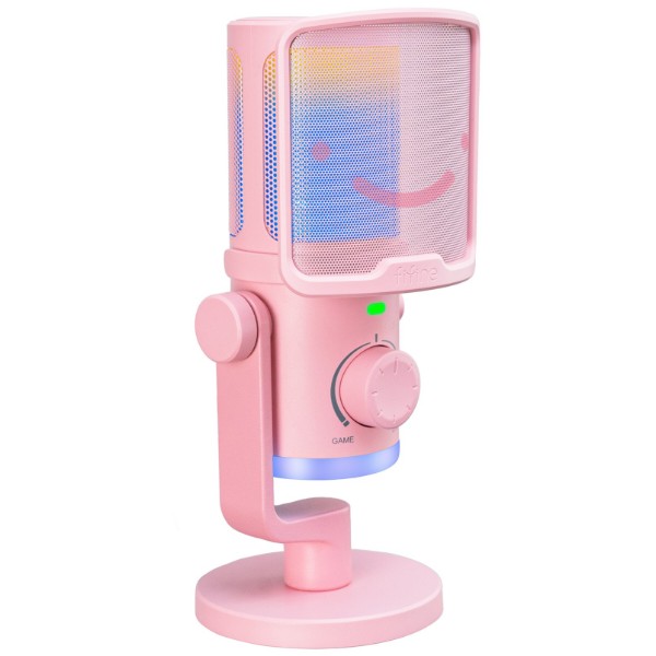 Фото - Микрофон для компьютера проводной Fifine AM6P USB Pink