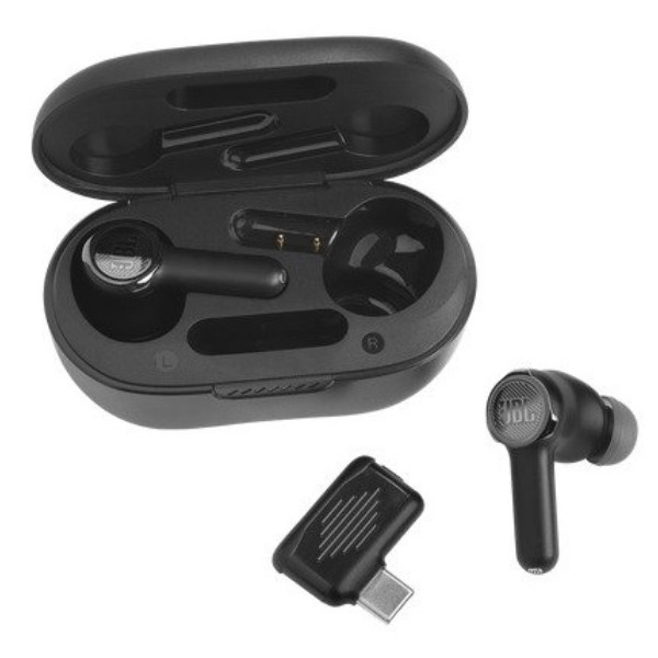 Фото - Наушники вкладыши беспроводные TWS JBL Quantum Black (JBLQUANTUMTWSBLK)