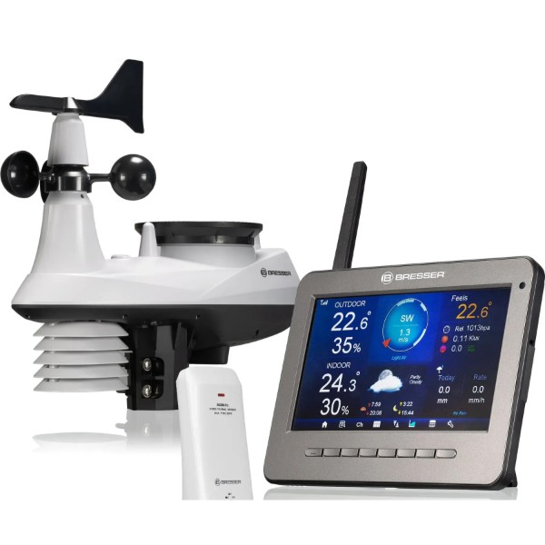 Фото - Метеостанция Bresser Professional WIFI HD TFT Colour Weather Center 7-in-1 Sensor (7003500)