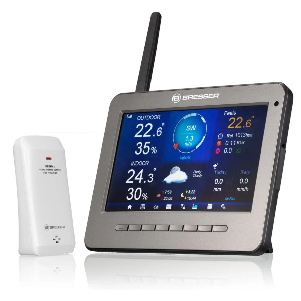 Фото - Метеостанция Bresser Professional WIFI HD TFT Colour Weather Center 7-in-1 Sensor (7003500)