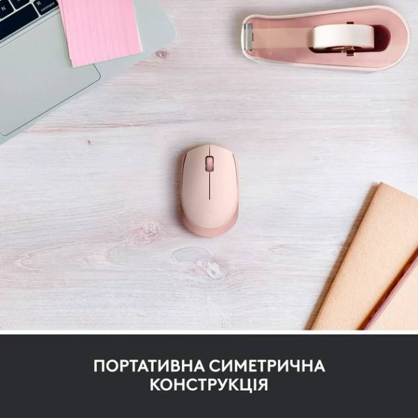 Фото - Мышь беспроводная Logitech M171 Rose (910-006865)
