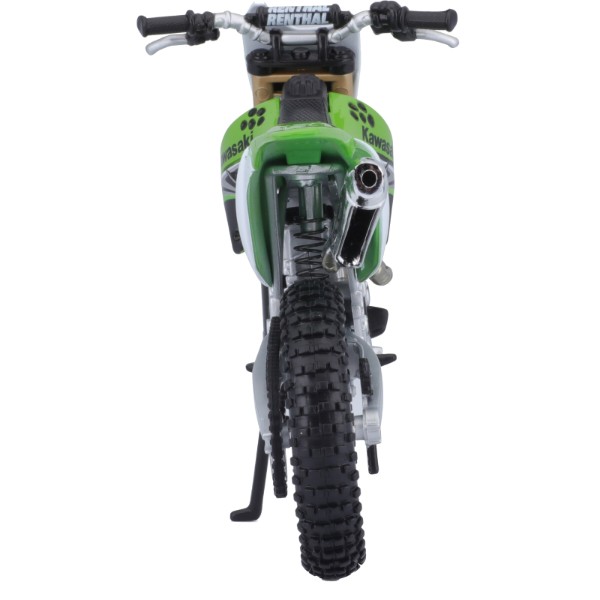 Фото - Колекційний легковий транспорт Maisto Мотоцикл Kawasaki KX 450F, 1:12 (31101-08141)