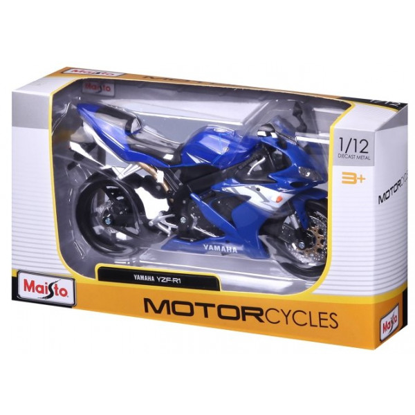 Фото - Коллекционная машинка 1:12 Maisto Yamaha YZF-R1 (31101-21847)