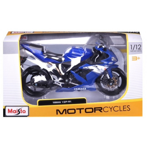 Фото - Коллекционная машинка 1:12 Maisto Yamaha YZF-R1 (31101-21847)