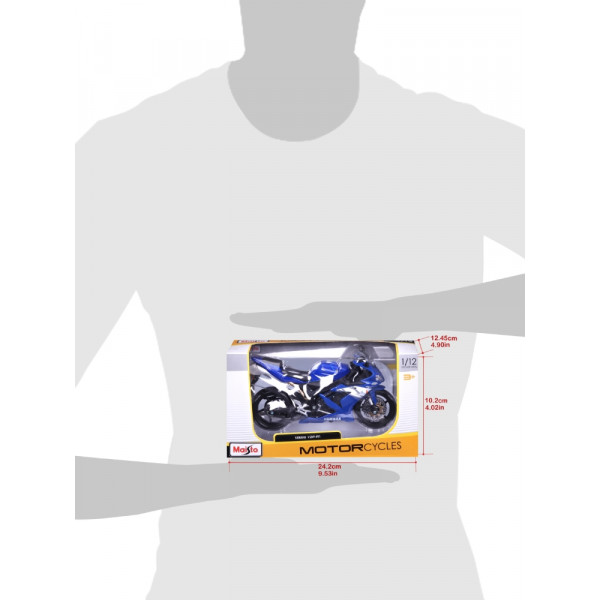 Фото - Коллекционная машинка 1:12 Maisto Yamaha YZF-R1 (31101-21847)