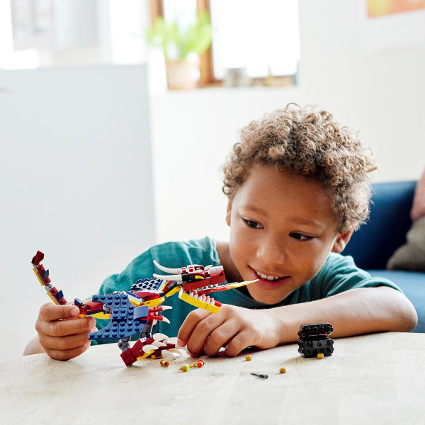 Фото - Конструктор LEGO Creator 3-in-1 Огненный дракон (31102)