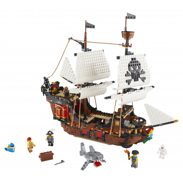 Фото - Конструктор LEGO Creator 3 v 1 Пиратский корабль (31109)