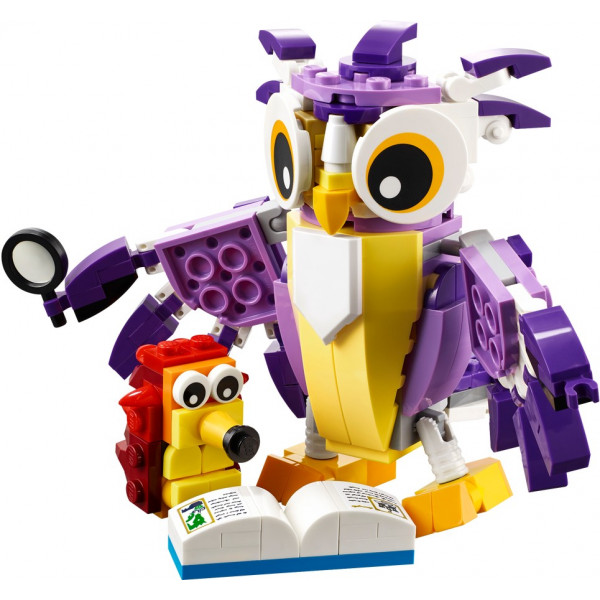 Фото - Конструктор LEGO Creator 3 v 1 Фантастичні лісові істоти (31125)