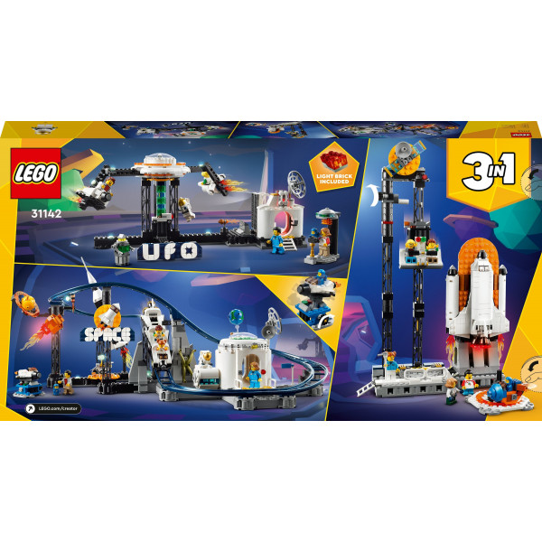Фото - Конструктор LEGO Creator 3 v 1 Космічні гірки (31142)