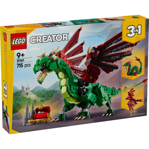 Фото - Конструктор LEGO Creator Средневековый дракон (31161)