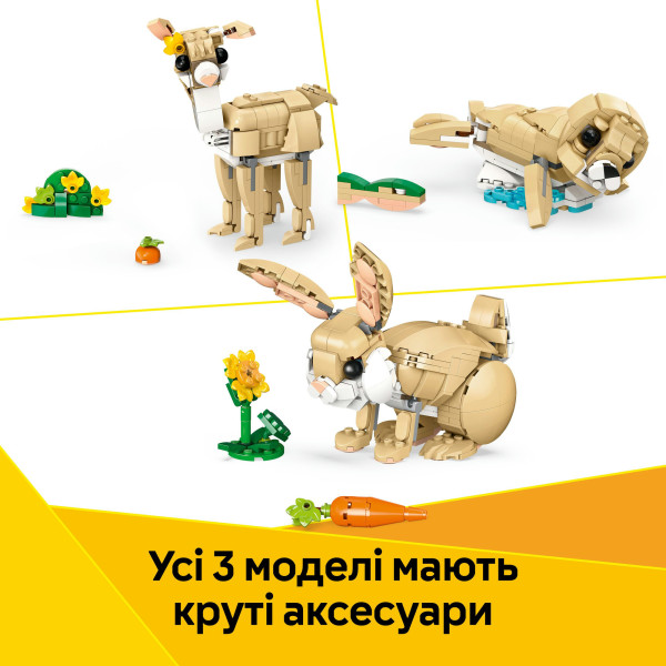 Фото - Конструктор LEGO Creator Волшебный кролик (31162)