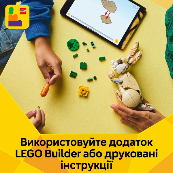Фото - Конструктор LEGO Creator Волшебный кролик (31162)