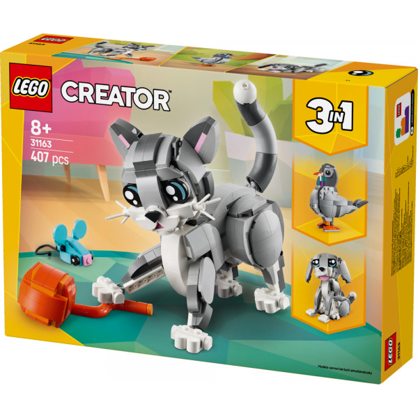 Фото - Конструктор LEGO Creator Грайливий кіт (31163)