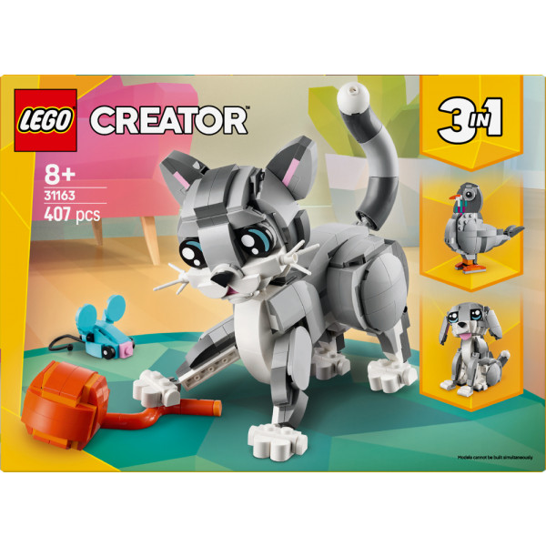 Фото - Конструктор LEGO Creator Грайливий кіт (31163)