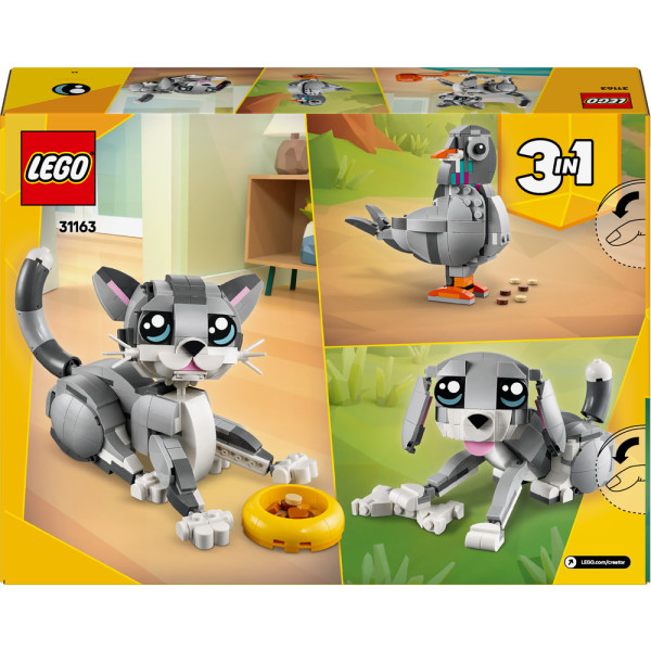 Фото - Конструктор LEGO Creator Грайливий кіт (31163)