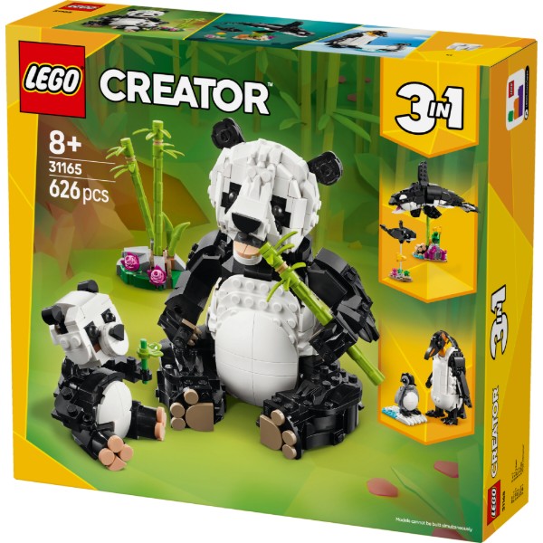 Фото - Конструктор LEGO Creator Дикие животные: пандовые (31165)