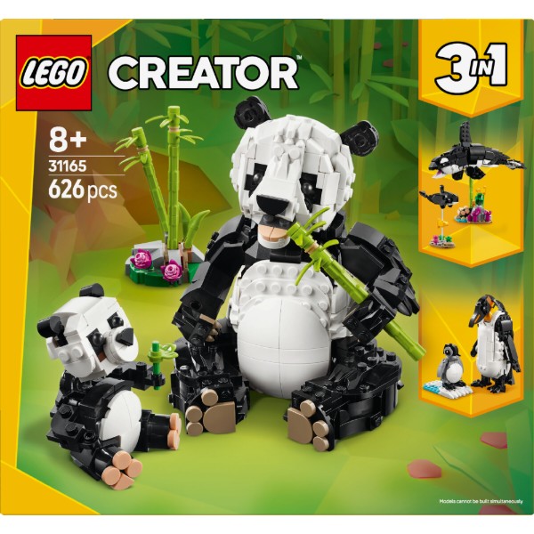 Фото - Конструктор LEGO Creator Дикие животные: пандовые (31165)