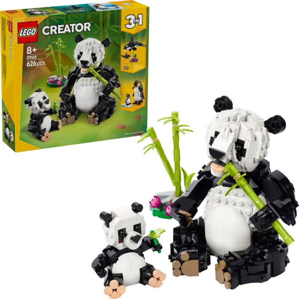 Фото - Конструктор LEGO Creator Дикие животные: пандовые (31165)