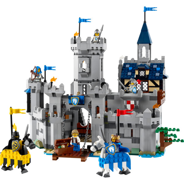 Фото - Конструктор LEGO Creator Середньовічний замок із лицарем на коні (31168)