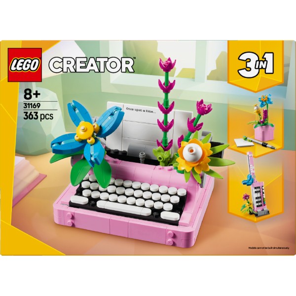 Фото - Конструктор LEGO Creator Типографская машинка с цветами (31169)
