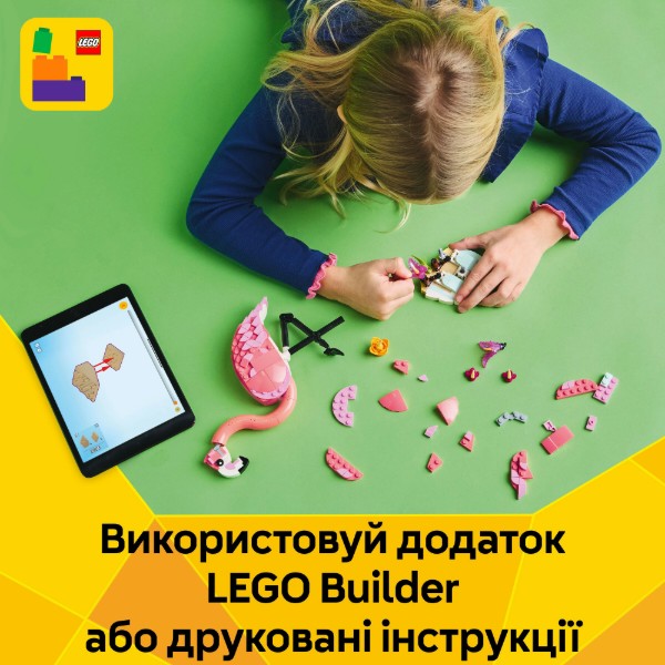 Фото - Конструктор LEGO Creator Дикие животные: розовый фламинго (31170)