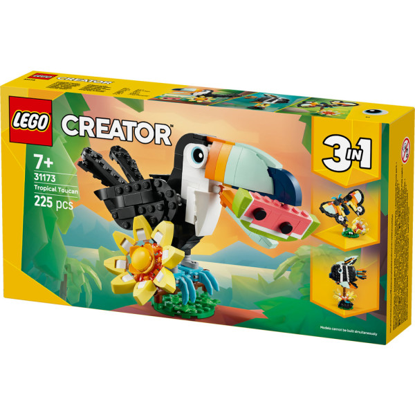 Фото - Конструктор LEGO Creator Дикі тварини: тропічний тукан (31173)