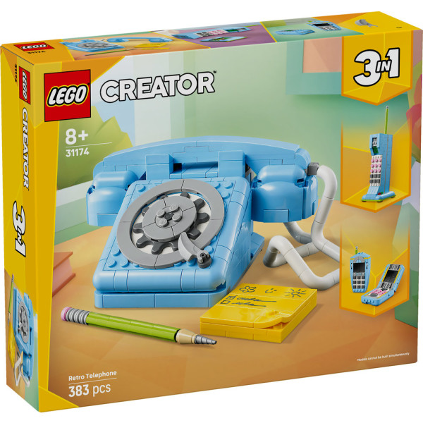 Фото - Конструктор LEGO Creator Ретро телефон (31174)