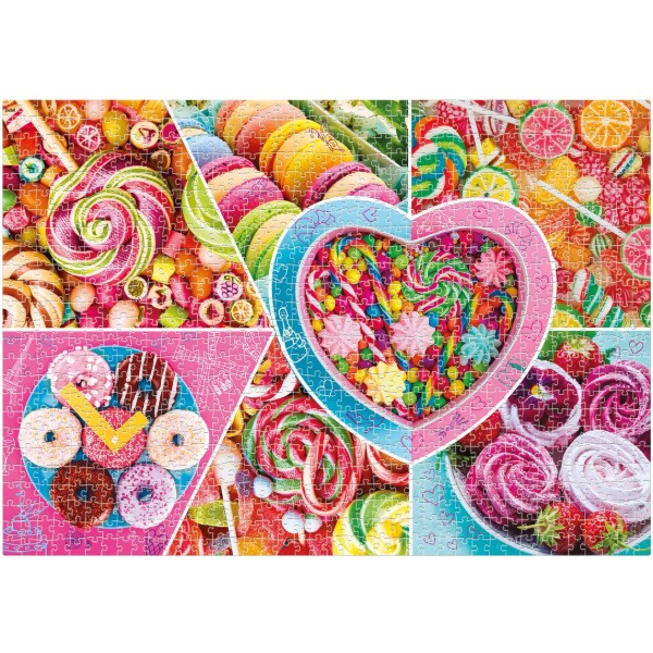 Фото - Пазлы (8+) De.tail «Sweet delicacies» (1000 элем.) (DT1000-02)