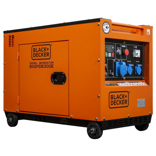 Фото - Генератор дизельний Black&Decker BXGND6300E