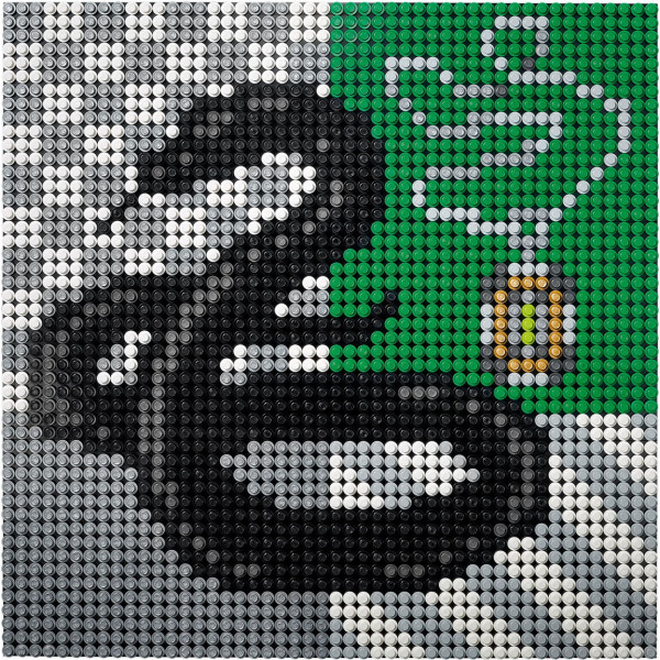 Фото - Конструктор LEGO Art Harry Potter Герби Хогвартса (31201)