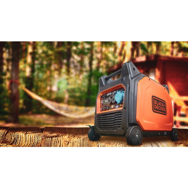 Фото - Генератор інверторний Black&Decker BXGNi6500E