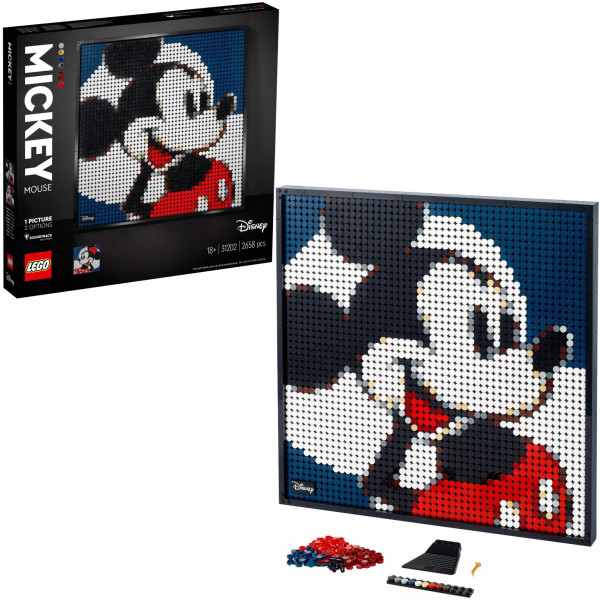 Фото - Конструктор LEGO Art Диснеївський Міккі Маус (31202)