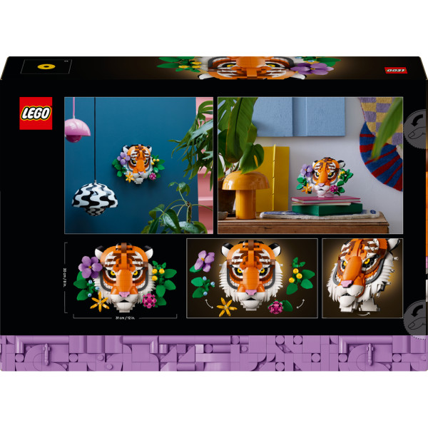 Фото - Конструктор LEGO Art Коллекция фауны - Тигр (31217)
