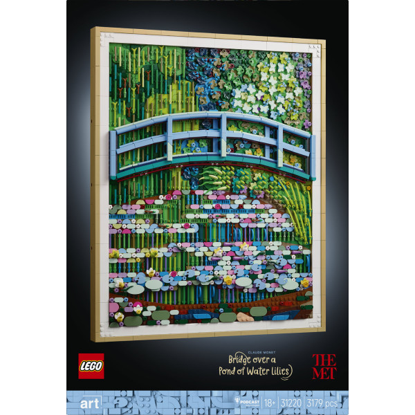 Фото - Конструктор LEGO ART «Мост над прудом с кувшинками» Клода Моне (31220)