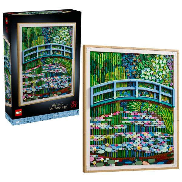 Фото - Конструктор LEGO ART «Мост над прудом с кувшинками» Клода Моне (31220)